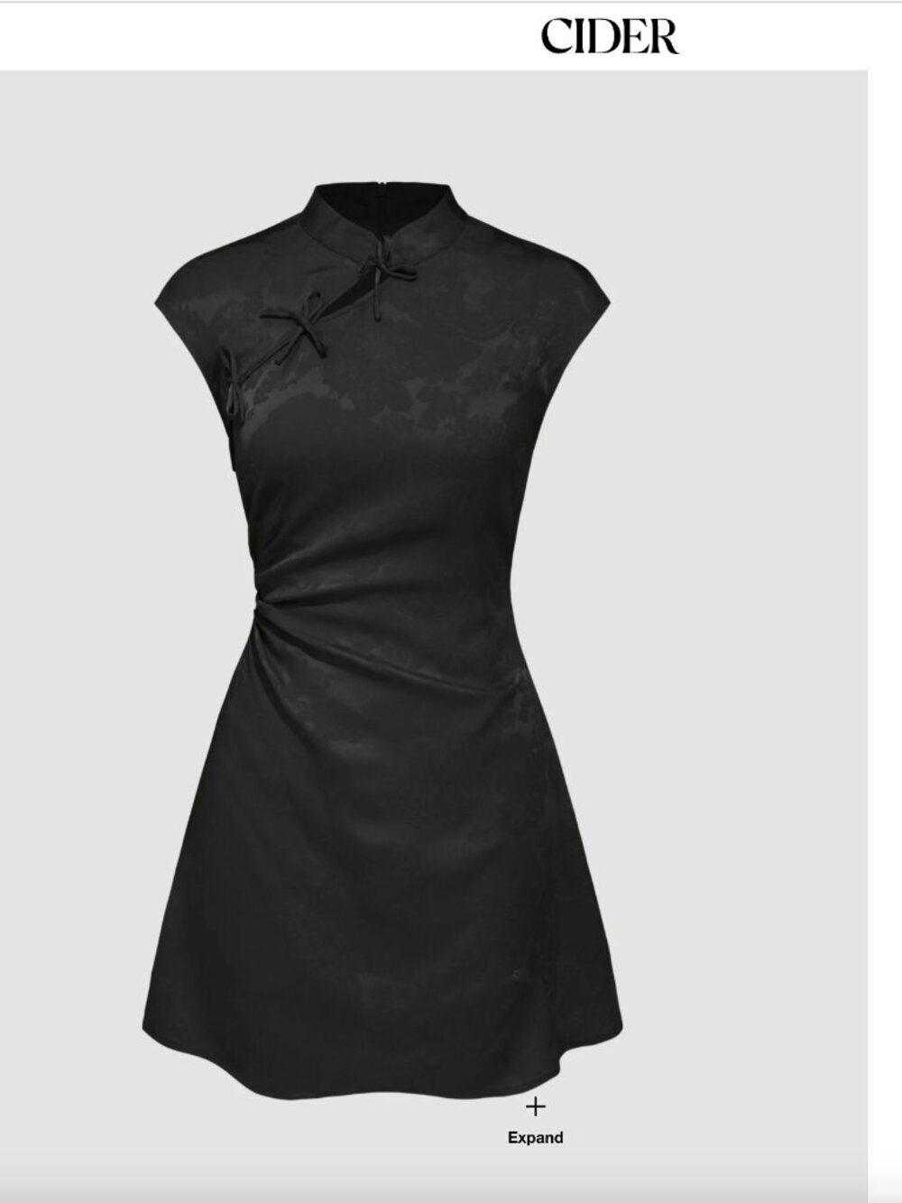 MWT Cider Mandarin Mini dress